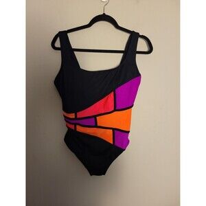 Great Lengths One Piece Swimsuit Bathing Suit Sz 14 Beach Vacation Resortwear